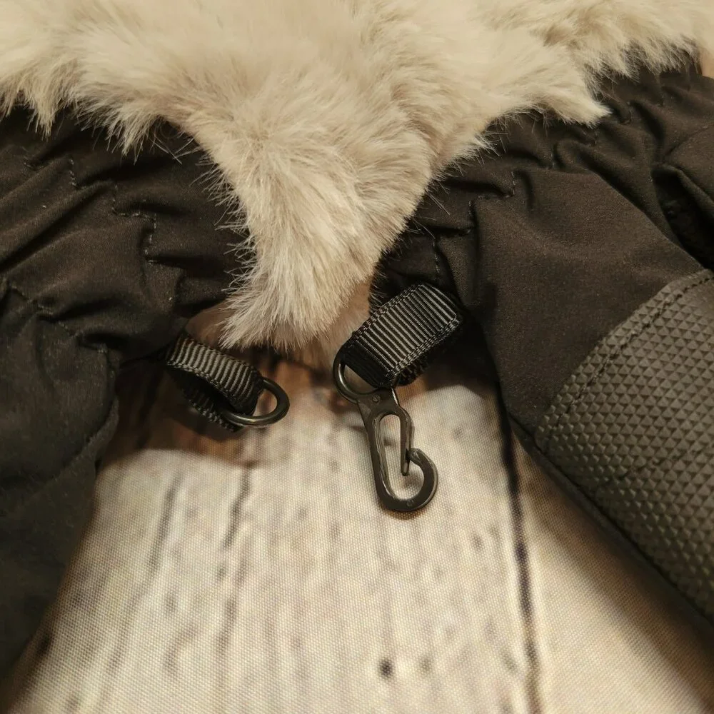 Surell Faux Fur Cuff Gloves